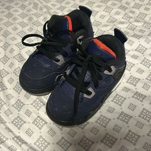 Jordan Air Jordan 4 Retro Blue High Top Sneakers - 6c